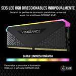 Memoria RAM Corsair Vengeance RGB RS 16GB (2x8GB) DDR4 3600MHz C18