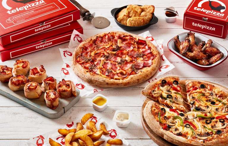 Hasta -50% en combos de Telepizza en Just Eat