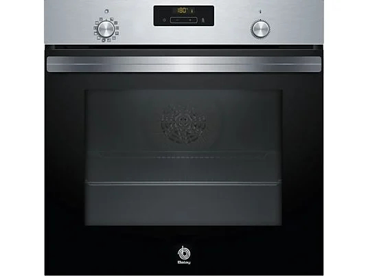 Horno - Balay 3HB4841X2, 71 l, Multifunción, Pirolítico + Hidrolítico, Aire caliente profesional 3D, AutoChef, 60 cm, Inox