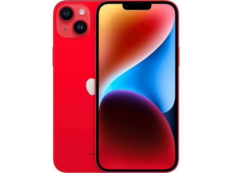 APPLE iPhone 14 Plus, PRODUCT (RED), 128GB, 5G, 6.7 " Pantalla Super Retina XDR, Chip A15 Bionic, iOS - También en Amazon