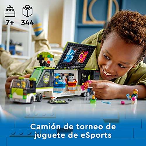 LEGO 60388 City Camión de Torneo de Videojuegos, Esports, Vehículo de Juguete para Construir para Niños de 7 Años o Más