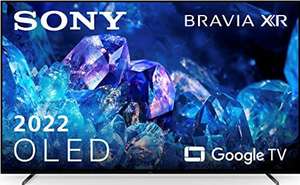 Sony OLED - 55A80K BRAVIA XR, TV 55 pulgadas, 4K HDR 120Hz y HDMI 2.1 óptimo para PS5, Smart TV (Google)