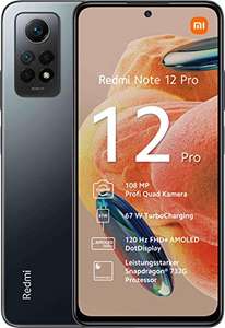 Xiaomi Smartphone Redmi Note 12 Pro (4G) 8GB/ 256GB/ 6.67"/ Negro Medianoche