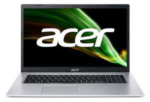 Portátil Acer Aspire 3 A317-53, 17.3", i3-1115G4, 8GB RAM, 512GB SSD, Windows 11 Home, Plata