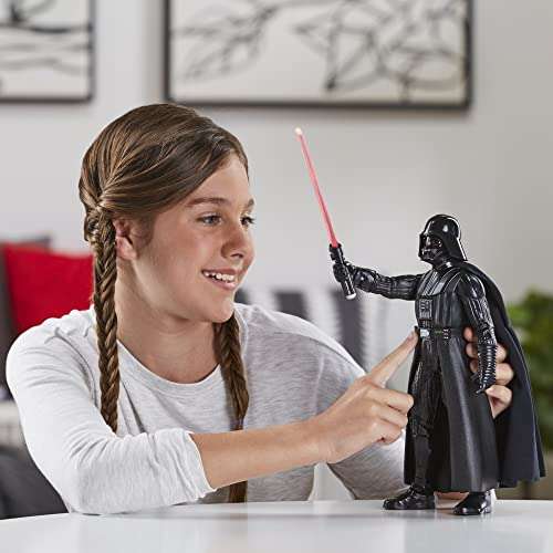Star Wars - Galactic Action - Darth Vader - Figura electrónica interactiva a Escala de 30 cm