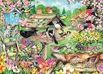 Puzzle de 500 piezas - Jardín de primavera
