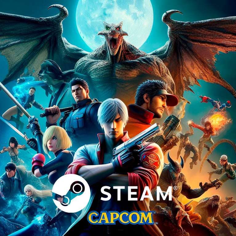 STEAM :: Ofertas CAPCOM | Resident Evil, Devil, Monster Hunter, Devil May Cry, Street Fighter, Phoenix Wright, Mega Man, Dead Rising