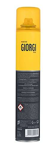 Giorgi Line - Laca Extrafuerte, Laca Manejable de Acabado Natural, 0% Siliconas, Fijación 6- 300 ml
