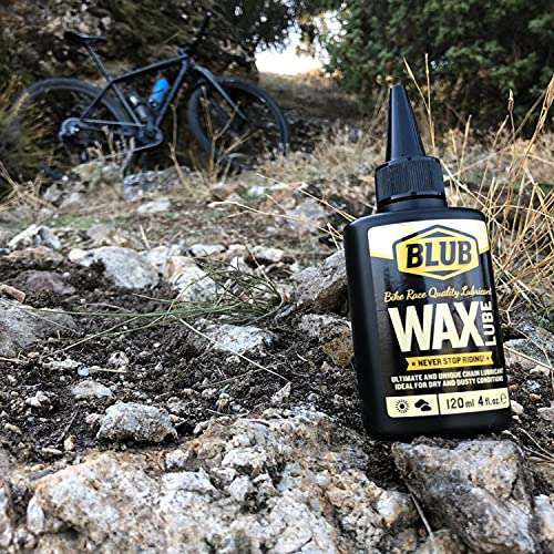 BLUB Wax Lube 120ml lubricante para las cadenas de bicicletas tipo Cera, válida para Montaña y Carretera