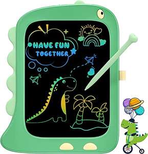 TEKFUN Tablet de Escritura LCD 8,5 Pulgadas, Tablero de Dibujo Pizarra Magnetica Infantils, Dinosaurio Juguetes Regalo Niña Niño