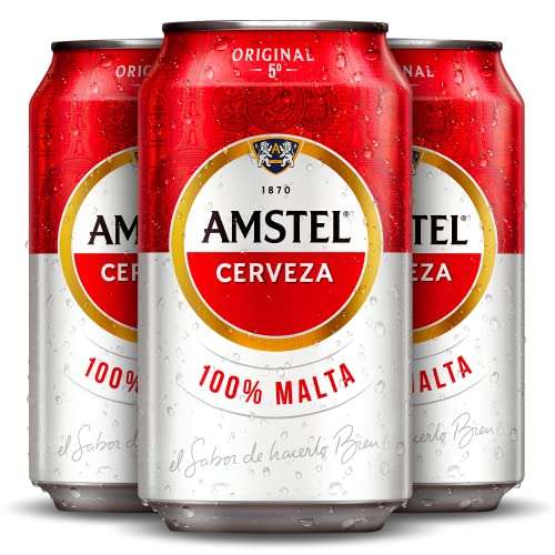Amstel Cerveza, Paquete de 24 x 33cl