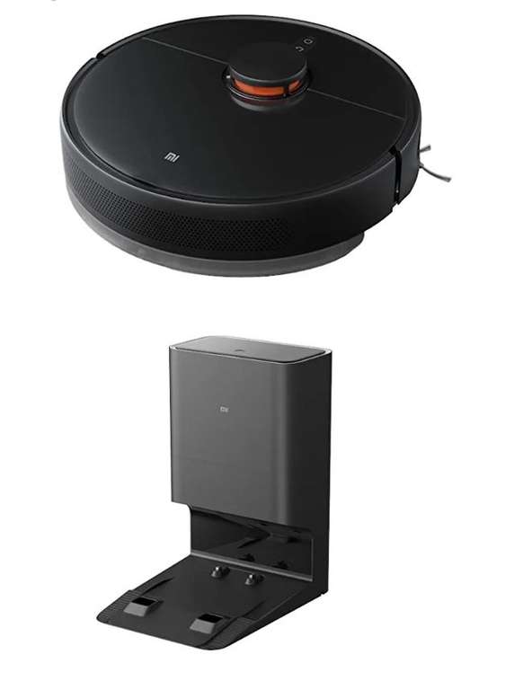 Xiaomi Robot Vacuum-Mop 2 Ultra, con Sistema Láser (LDS), Succión de 4000 Pa, Tecnología 3D, 5200 mAh, Base de Autovaciado