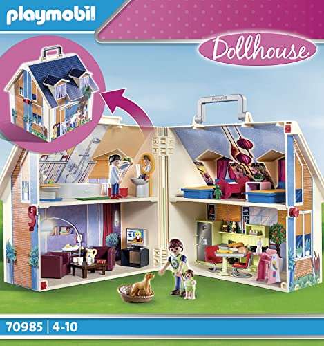 PLAYMOBIL Dollhouse maletín casa Muñecas