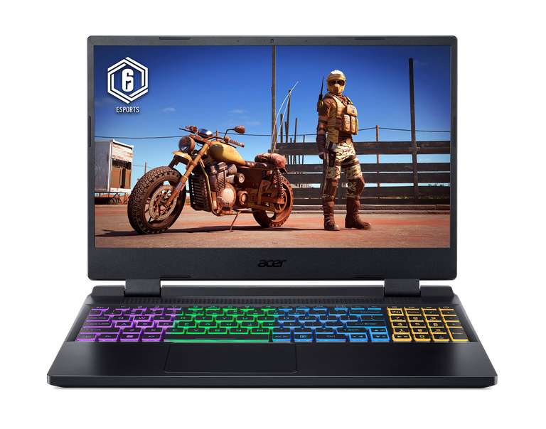 Portátil Gaming - Acer Nitro AN515-58, 15.6" Full HD, Intel Core i5-12500H, 16GB RAM, 1TB SSD, GeForce RTX 3060, Windows 11 Home