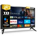 Smart TV 40 pulgadas Led Full HD, televisor Hey Google Official Assistant,  control por voz - TD