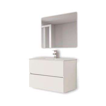 Mueble de baño con lavabo y espejo Belice 70x45 cm