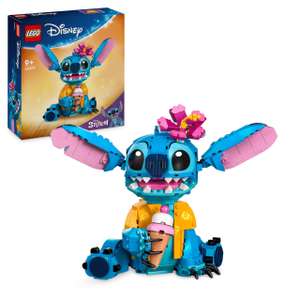 LEGO | Disney Stitch Juguete de Construcción de la Figura Articulada del Personaje de la Película Lilo & Stitch (Miravia mismo precio)