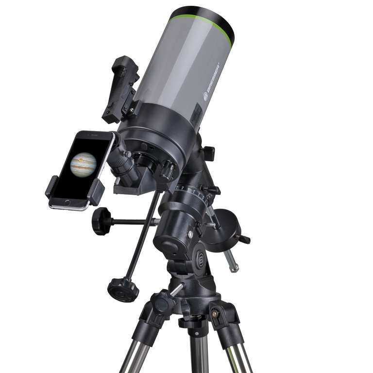 Telescopio Bresser Maksutov 100/1400 con montura EQ