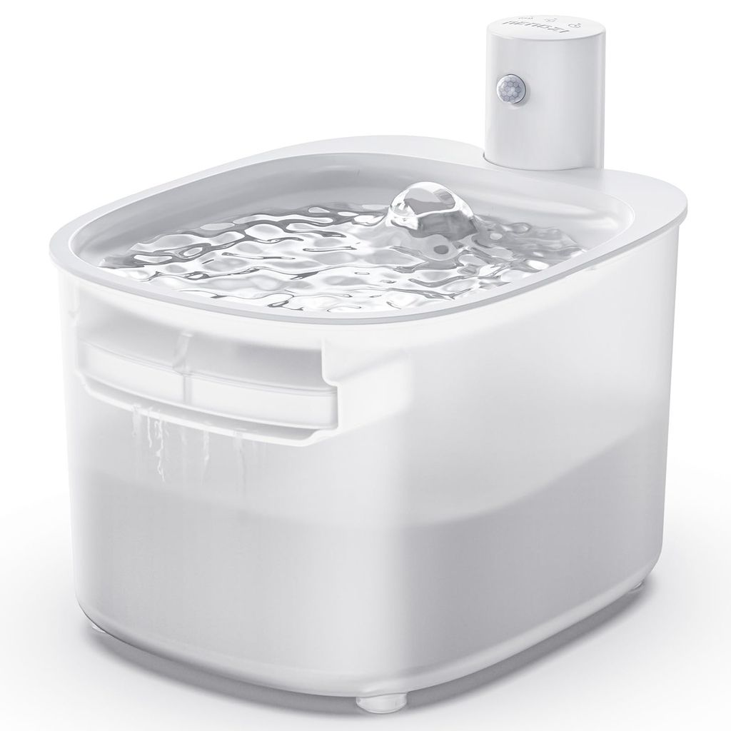 Fuente para Gatos sin Cable a Pila con Sensor de Movimiento, 2.6L