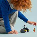 LEGO City Apisonadora de Juguete, Set Construcción de Vehículo, Maqueta de Camión Infantil con Minifigura de Obrero, Juego Imaginativo+5años