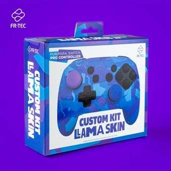 Funda + Grips FR-Tec Custom Kit Llama Skin Nintendo Switch