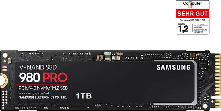 Samsung 980 PRO 1 TB PCIe 4.0 7000 mb/s