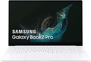 Samsung Galaxy Book2 Pro - Portátil 15.6" AMOLED FHD, Intel Evo Core i7‑1260P, 16 GB RAM, 512 GB SSD, W11H, Aluminio, 1kg