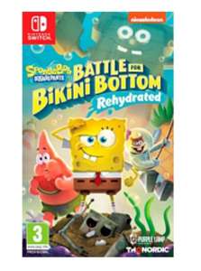 Nintendo Switch Bob Esponja Battle for Bikini Bottom Rehydrate [Recogida gratis en tienda]