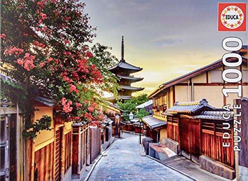 Educa - Pagoda Yasaka, Kioto, Japón Puzle, 1.000 Piezas, Multicolor (17969)
