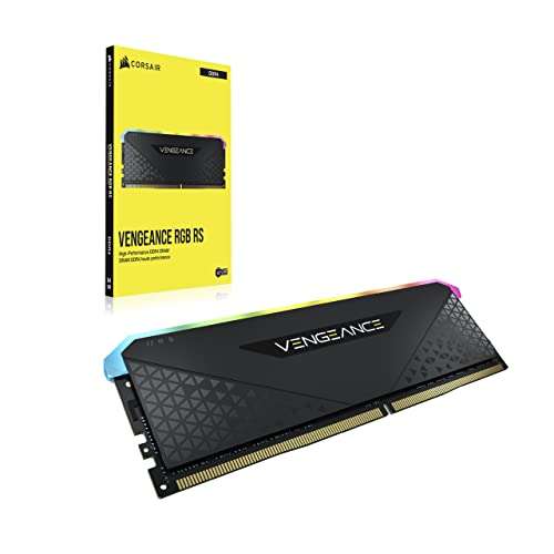 Corsair Vengeance RGB RS 8GB (1x8GB) DDR4 3200MHz C16 (Compatible con Intel & AMD 300/400/500 Series)