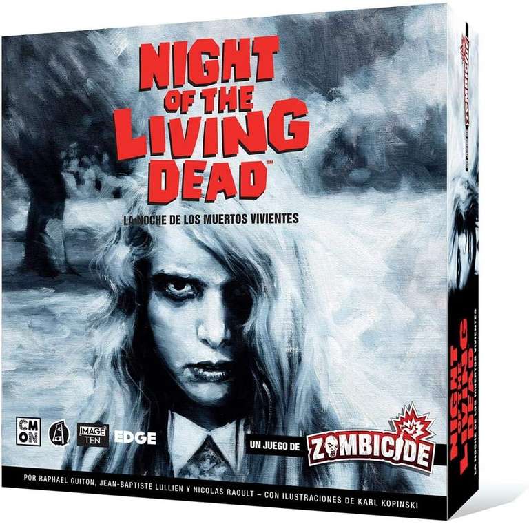 Zombicide "Night of the Living Dead: La noche de los muertos vivientes" - Juego de Mesa