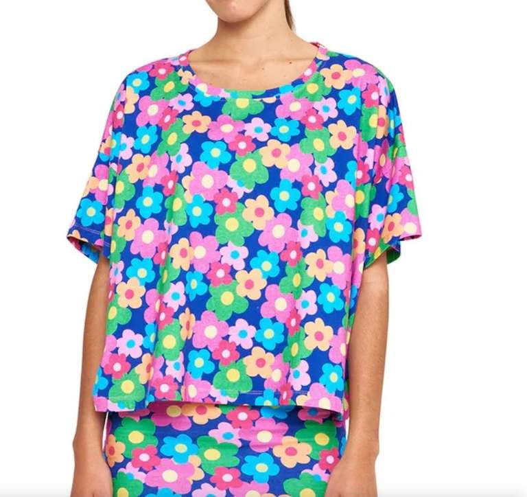 Agatha Ruiz de la Prada - Camiseta de mujer estampado flores