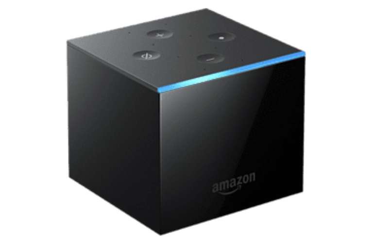 Amazon Fire TV Cube 2021, 4K/60 fps, HDR, DoVi, Control voz, Negro + Control remoto