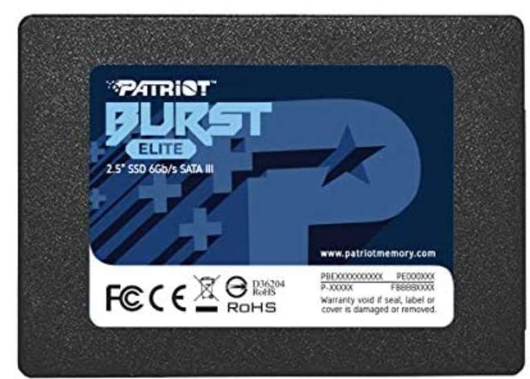 Patriot Memory SSD Disco Sólido Interno 2.5" SATA III Interno 1920GB Burst Elite 6 Gbps