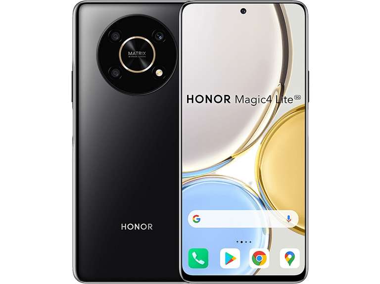 Honor Magic 4 Lite, Negro, 128 GB, 6 GB