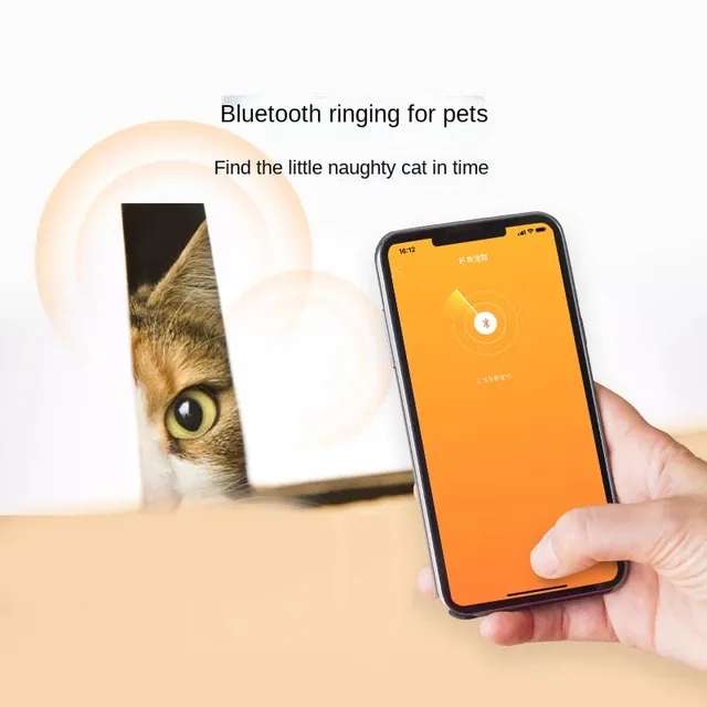 Xiaomi PETKIT-Collar inteligente ajustable para gato y perro, dispositivo impermeable con GPS, Bluetooth, Control por aplicación,