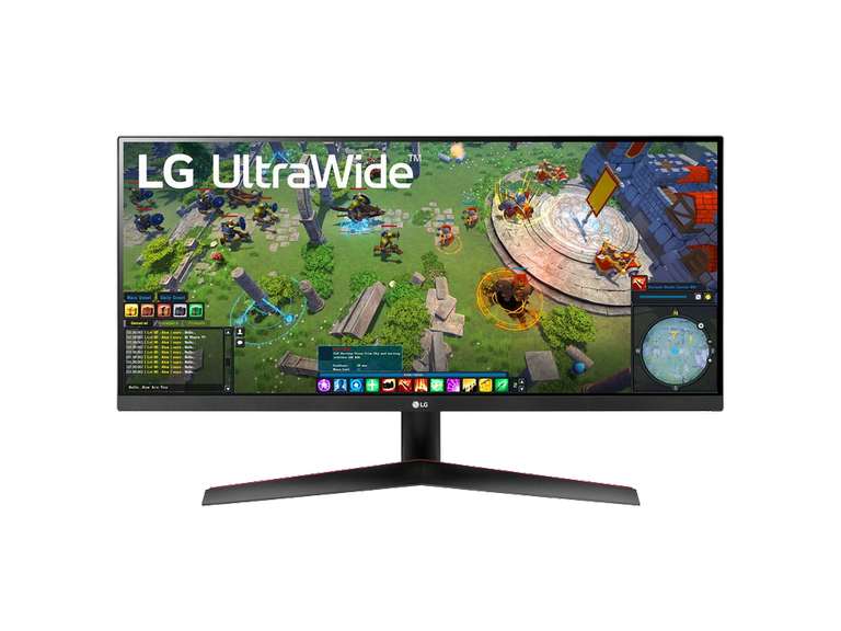 Monitor - LG UltraWide 29WP60G-B.AEU, 29" WFHD, 1 ms, 75 Hz, AMD FreeSync, ScreenSplit, Negro