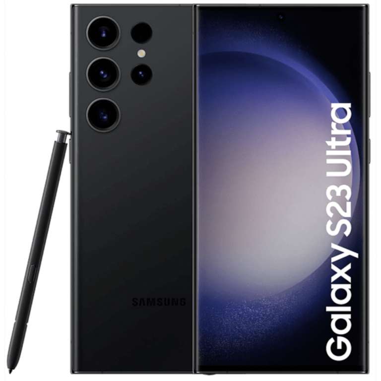 Samsung Galaxy S23 Ultra 256GB Negro Libre (también en color lavanda y color crema)