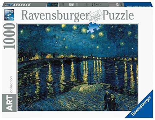 Ravensburger Puzzle 1000 Piezas, Van Gogh: Noche Estrellada