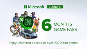 Xbox Game Pass 6 Meses Xbox - Europe