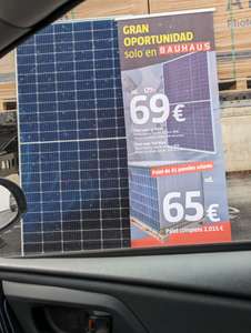 Panel solar Atersa A-445M Bauhaus Leganés