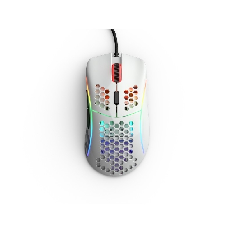 Glorious PC Gaming Race Model D 12000 Dpi Blanco Glossy - Ratón