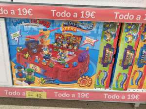 Superthings Battle Arena Spinners Playset @ Carrefour Aluche (Madrid)
