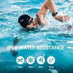 MoreJoy Reloj Inteligente, Actividad Fitness Tracker mit Blutdruck und Herzfrequenzmesser, Schlafmonitor, IP68 Wasserdicht, 1,7 Pulgadas