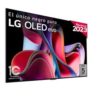 TV OLED 77" - LG OLED77G36LA, OLED 4K, Inteligente α9 4K Gen6, Smart TV, DVB-T2, Plata satinado