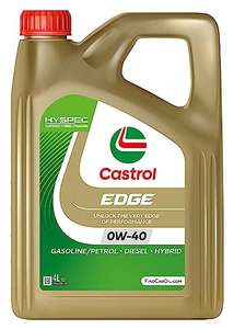 Castrol EDGE 0W-40 Aceite de Motor 4L