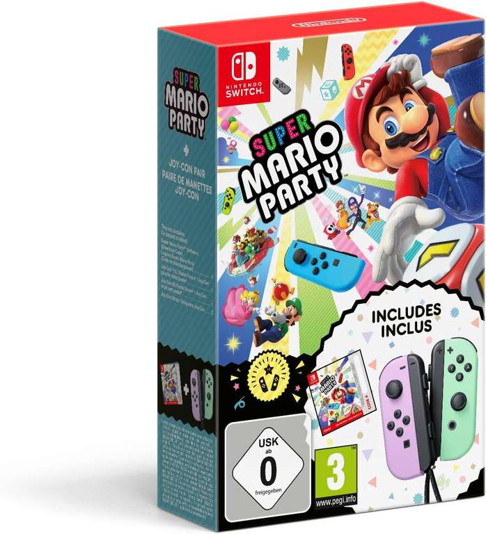 Nintendo Switch Mario Party (código de descarga) + Joy-Con