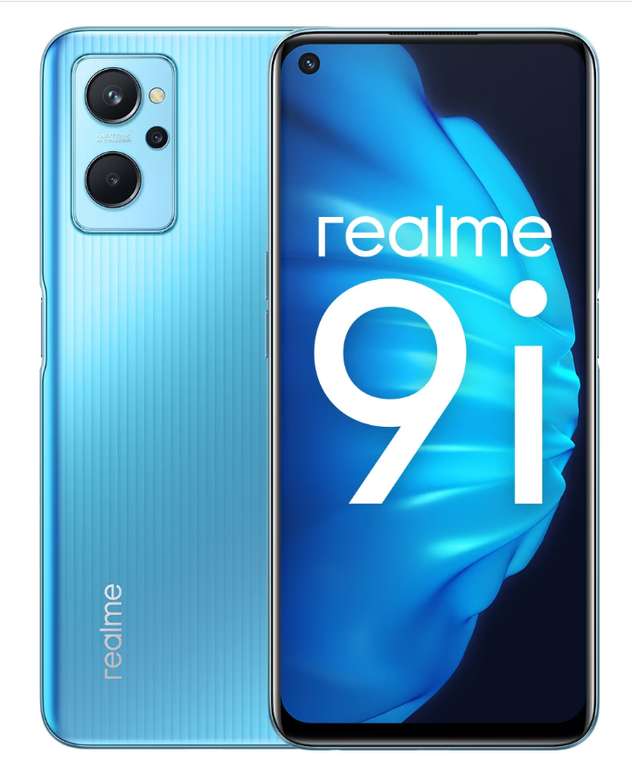 Realme 9i 4 GB + 64 GB azul móvil libre
