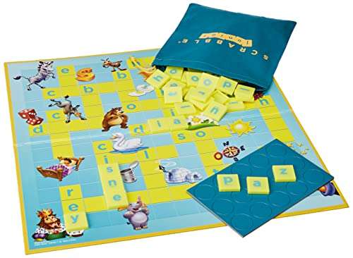 Mattel Games Scrabble junior, juegos de mesa para niños