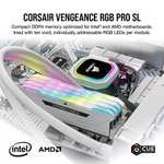 CORSAIR Vengeance RGB Pro SL 32GB (2x16GB) DDR4 3200 (PC4-25600) C16